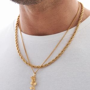5mm rope gold chain